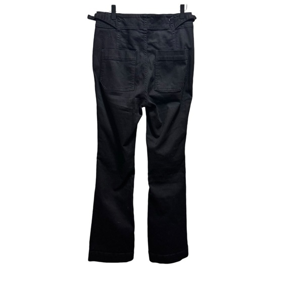 Anthropologie Pilcro & The Letterpress Black High Rise Flare Leg Pants - Picture 10 of 14